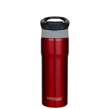 450ml Vacuum Insulated Travel Mug - Red